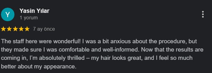 Hair Transplant Antalya Reviews