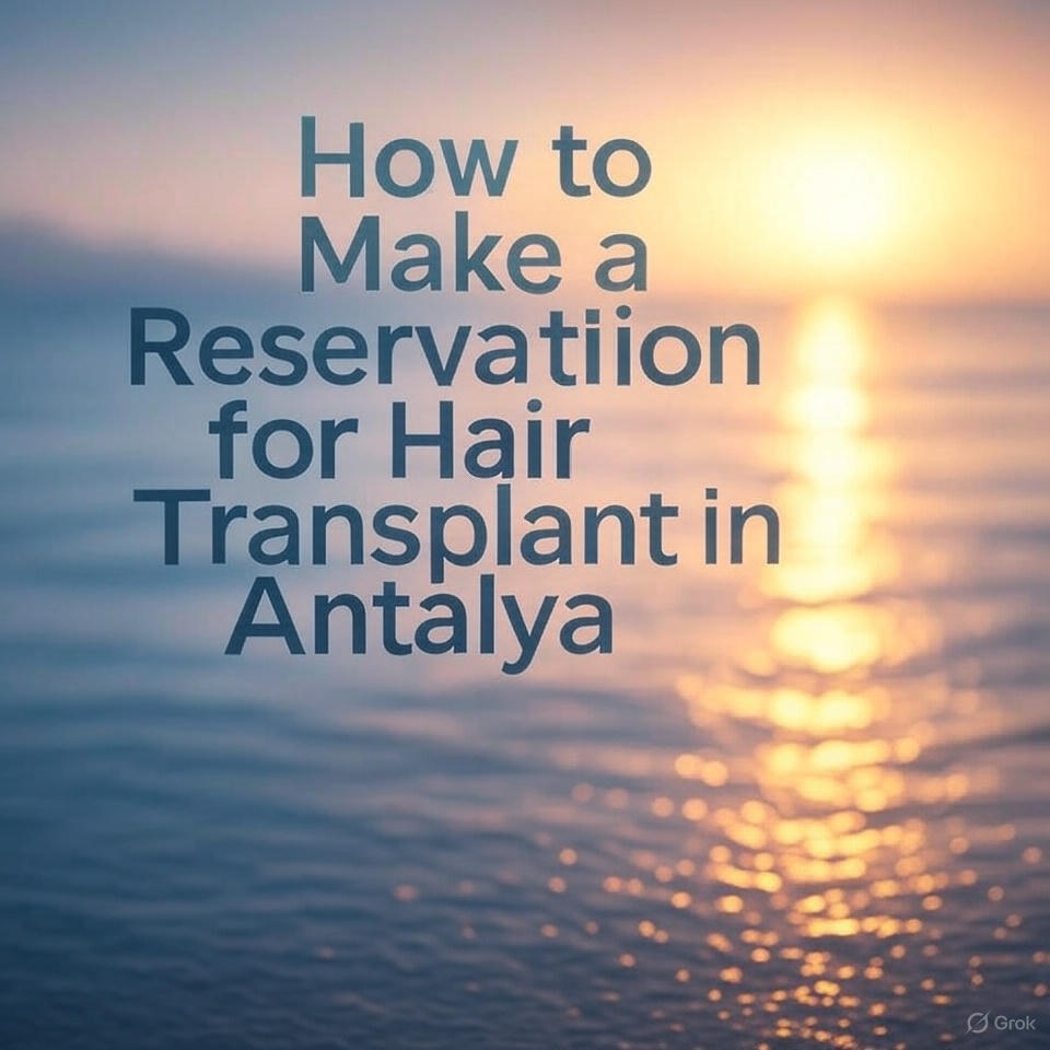 How to Make a Reservation for Hair Transplant in Antalya