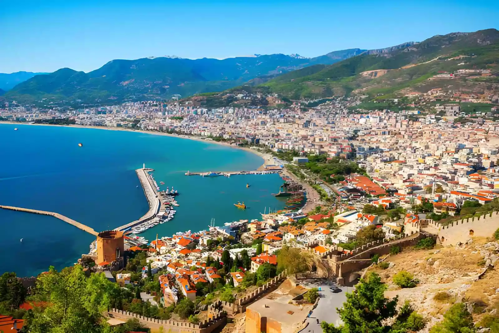 Antalya Turkey coast near the airport