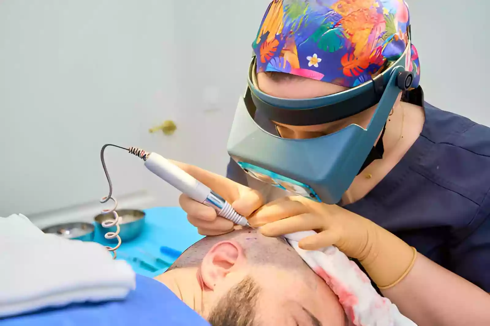 Eyebrow transplant candidate assessment and donor hair evaluation