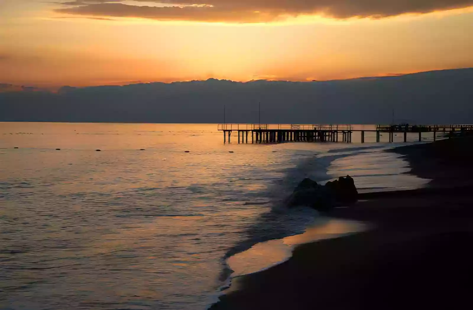 Belek Area Guide golden sunset over beach coastline