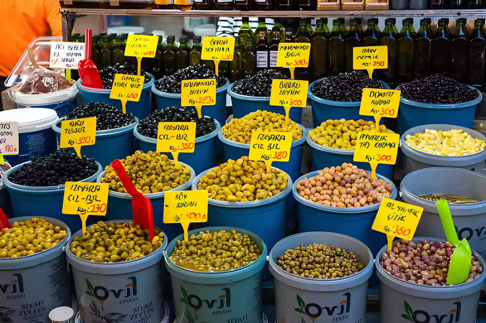 Eating Well in Antalya During Recovery fresh olives and olive oil