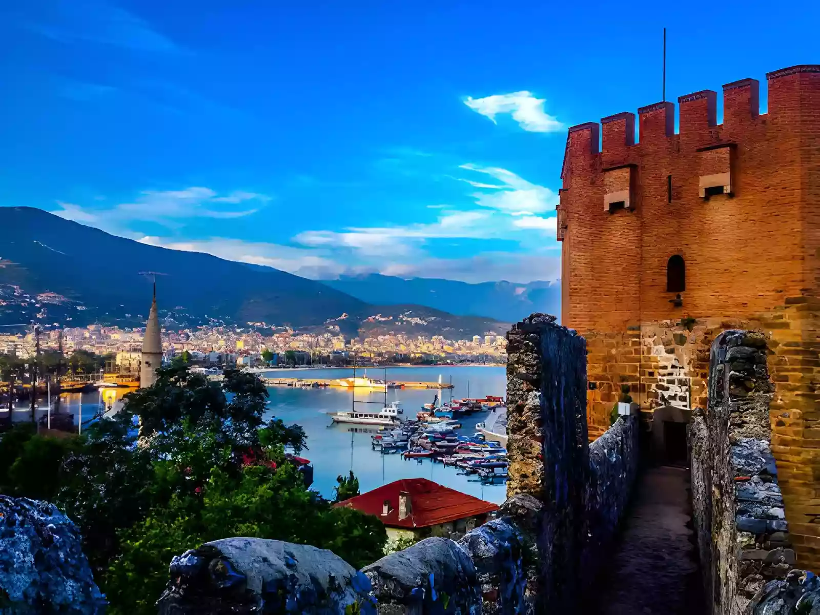 Alanya Area Guide Red Tower historic landmark