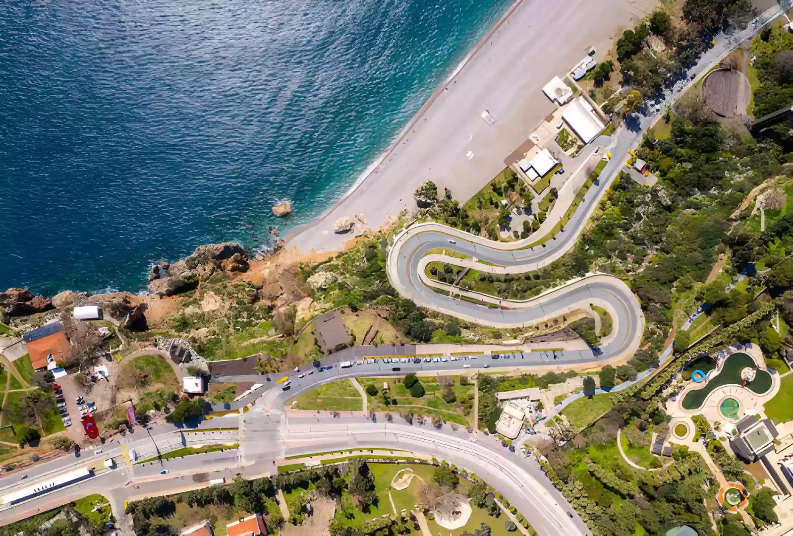 Konyaalti Guide for Visitors coast road and promenade